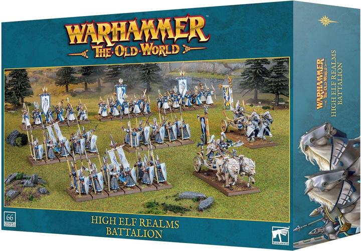 Image du produit Games Workshop Warhammer ToW - Royaumes des Hauts Elfes : Bataillon (Matières plastiques)