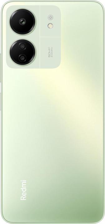 Actual product image Xiaomi Redmi 13C (128 GB, Clover green, 6.74", Dual SIM, 4G)