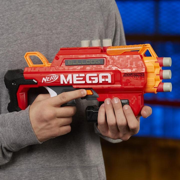 Actual product image Nerf AccuStrike Mega Bulldog