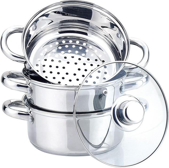 Maestro MR-2900-20 Stoompan (20 cm, Koekenpan, Steelpan, Roestvrij staal)