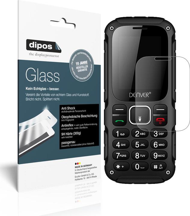 Actual product image Dipos Screen Protector Anti-Shock (1 pcs., Denver WAS-18110M)