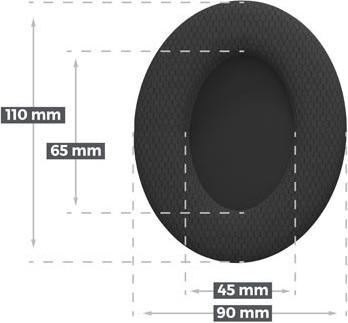 Produktbild Genesis Pady nauszniki do słuchawek Toron EP02 Tekstylne (NSG-2159) (Kabelgebunden)