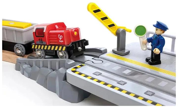 Produktbild Hape Sea + Rail Cargo Transportation Set