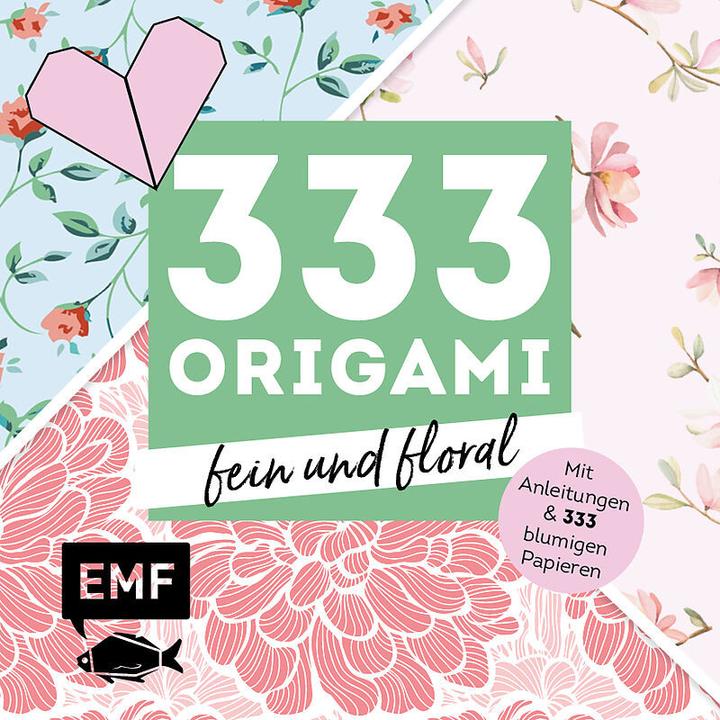 Productafbeelding 333 Origami – fein und floral (Duits, 2021)