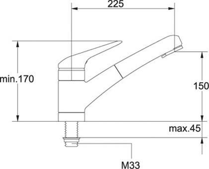 Produktbild KWC Spültischarmaturen Orcino