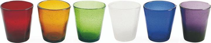 Produktbild Villa D'Este Home Tivoli Cancun Glas Set bunt 6tlg (0.33 l, 6 x)