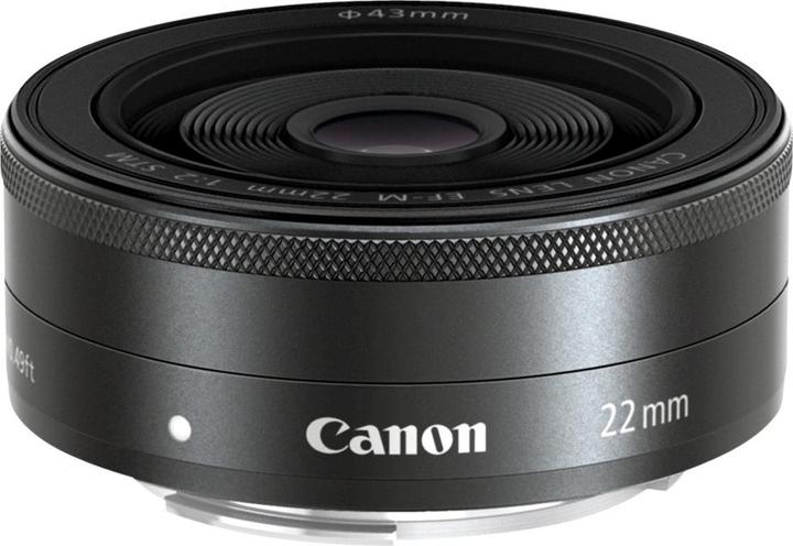 Image du produit Canon EF-M 22mm f/2 STM (Canon EF-M, APS-C / DX)