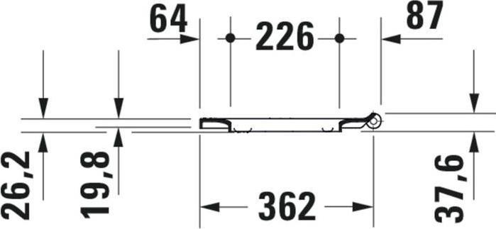 Produktbild Duravit WC-Sitz DURASTYLE BASIC für Kinder, mit Absenkautomatik weiss