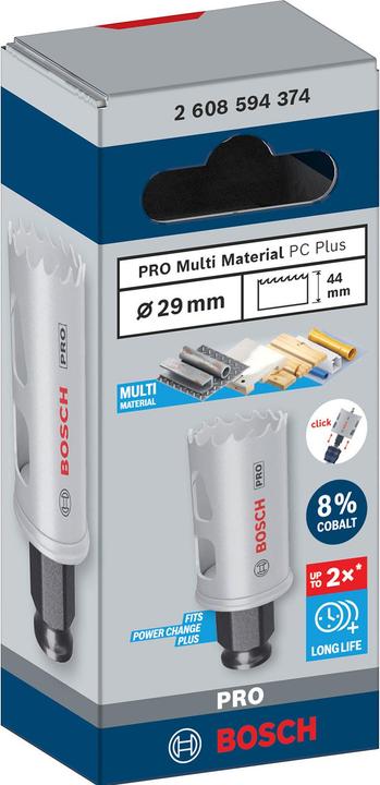 Productafbeelding Bosch Professional Zubehör PRO Multi Materiaal PC Plus gatenzaag, 29 mm (29 mm)