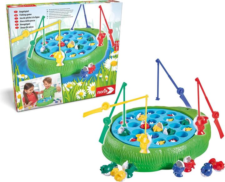 Actual product image Noris Fishing game (German)