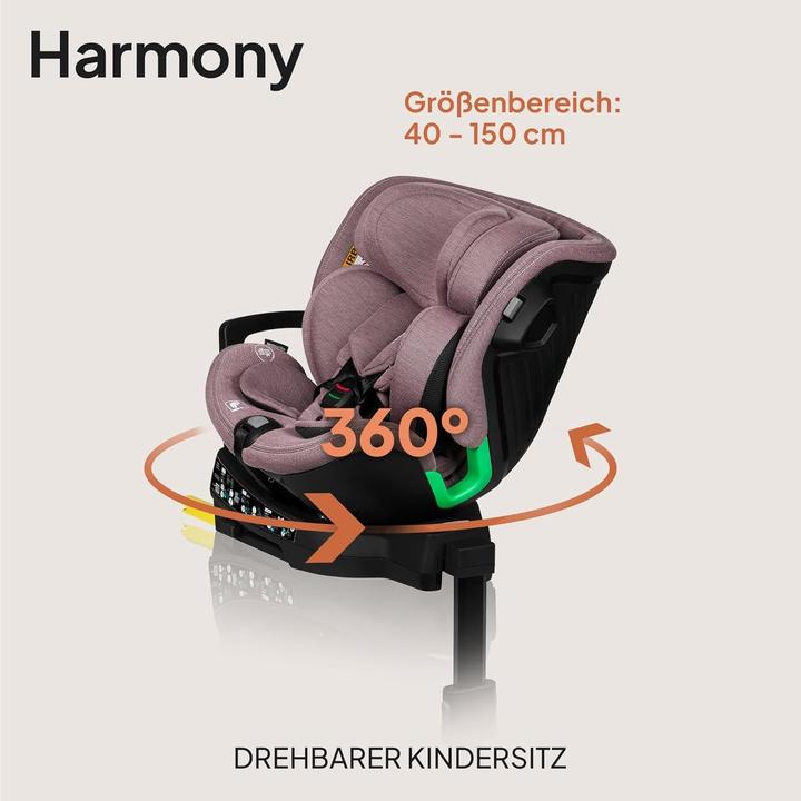 Produktbild Lionelo Harmony I-Size (Reboarder, ECE R129/i-Size Norm)