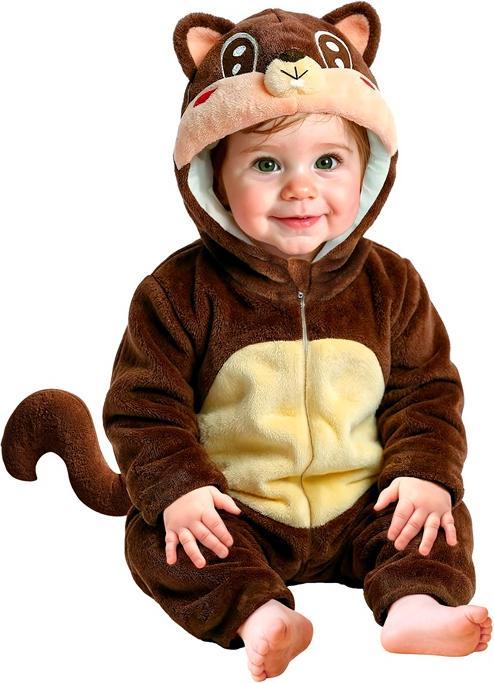 Produktbild Widmann Eichhörnchen Samt Plüschkostüm (80)