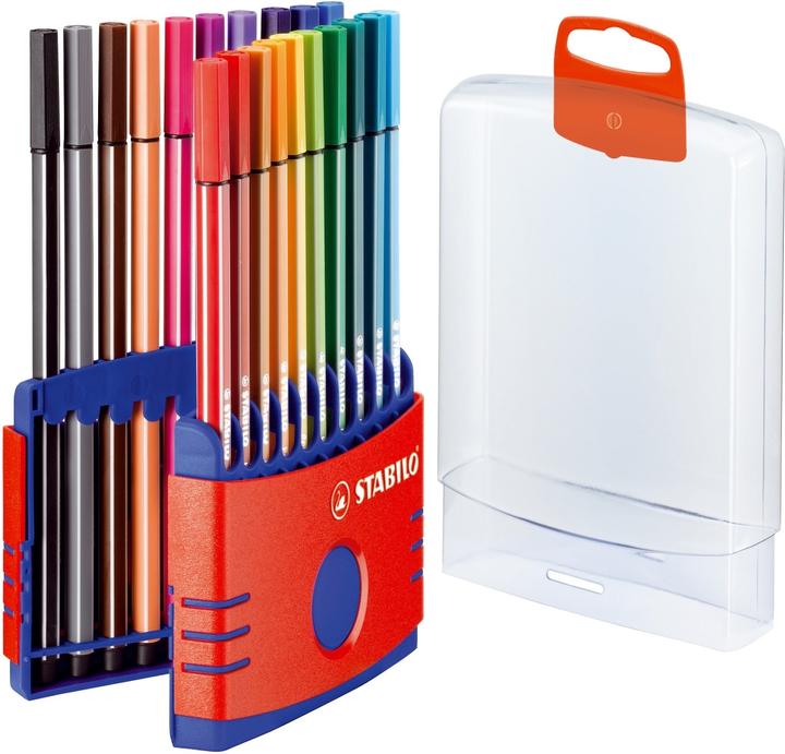 Productafbeelding STABILO Pen 68 Colourparade Rood, 20 stuks. (20x)