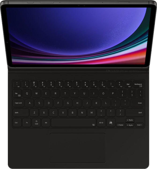 Samsung Galaxy Book Cover Keyboard mit AI (Eng. Int., Galaxy Tab S9, Samsung Galaxy Tab S10 FE, Galaxy Tab S9 FE)