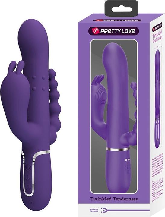 Produktbild Pretty Love Cammy Triple Vibrator Multifunktion 4 In 1 Lila