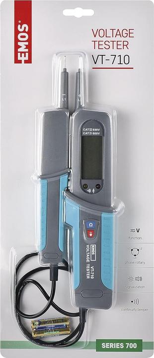 Image du produit Emos Testeur de tension VT-710 (CAT III 690V, CAT IV 600V)