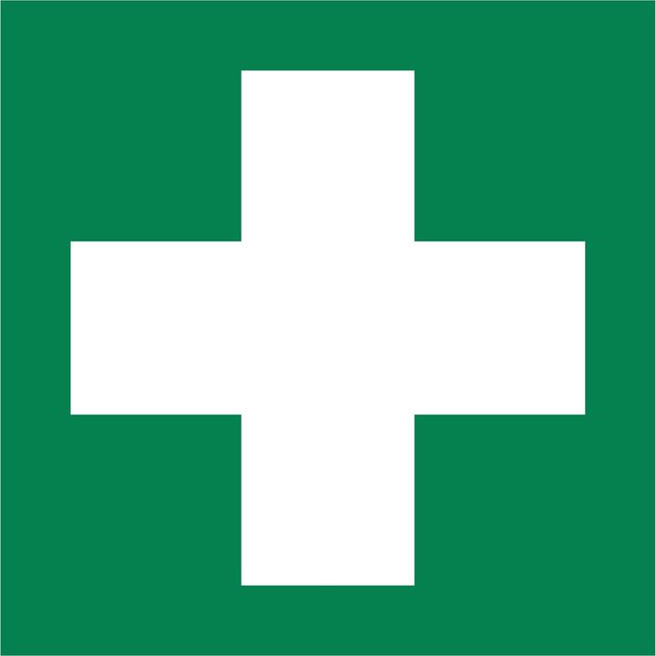 Neutralware Cartello informativo Dimensioni: 200 x 200 mm Denominazione del motivo: Primo soccorso