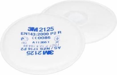 Actual product image 3M Particle filer P2 2125 to mask (P2, 80x)