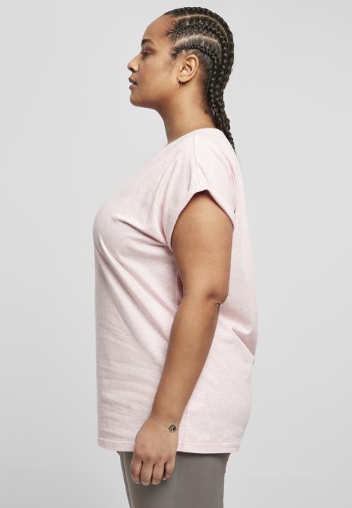 Image du produit Urban Classics Ladies Color Melange Extended Shoulder Tee (L)