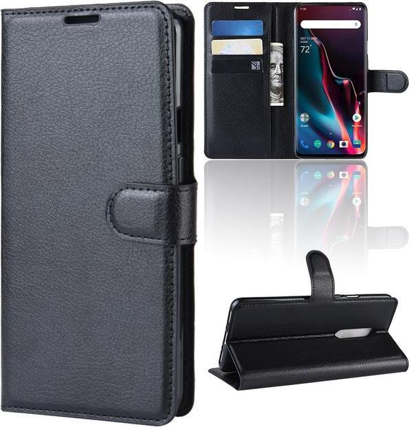 Produktbild MU Classic Litchi Leder Bookcover Series (OnePlus 7 Pro)