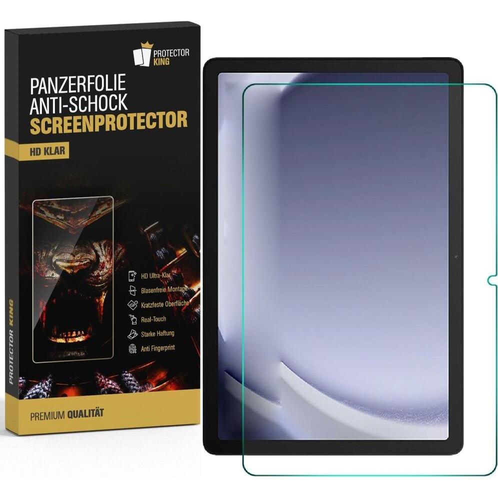 Thumbnail - Protectorking 5x Panzerfolie Anti-Shock HD Klar (5 Stück, Galaxy Tab A 2019), Tablet Schutzfolie