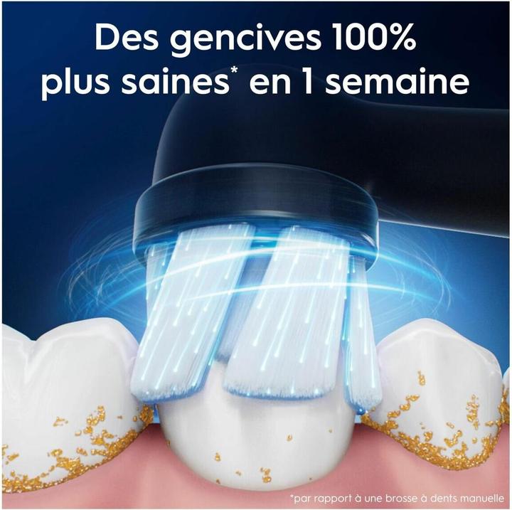 Produktbild Oral-B Ersatzkopf Schwarz (4 x)