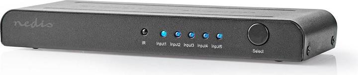 Produktbild Nedis N VSWI3475AT - HDMI -Umschalter 5 -> 14K2K bei 60 fps/HDCP2.2