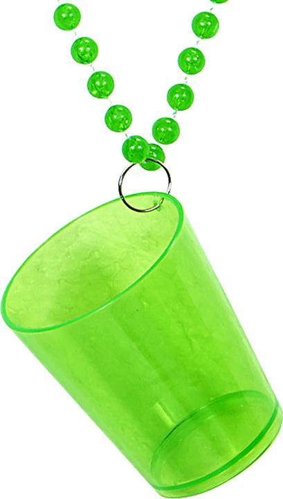 Produktbild Widmann Neon Grüne Schnapsglaskette (One Size)