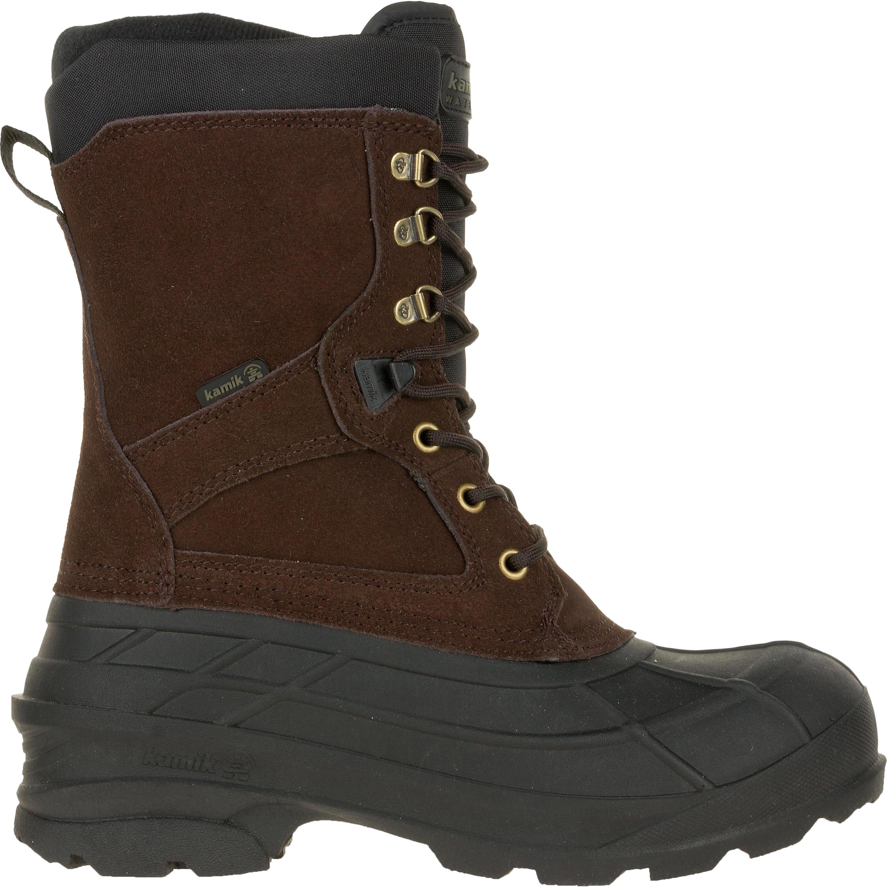 Kamik, Herren, Boots + Stiefel, Kanadischer Winterstiefel "Toronto" Jagd-Ansitzstiefel wasserdicht, Braun, (41)