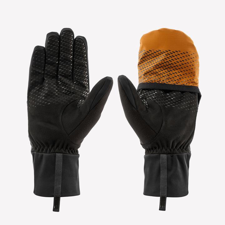 Actual product image Wedze Ski gloves mittens adult touring skis - 2-in-1 waterproof (S)
