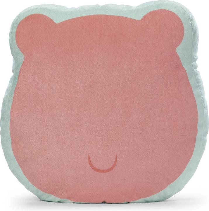 Actual product image NICI Plüschkissen Bär Nomo mit Croissant (12 x 35 cm)