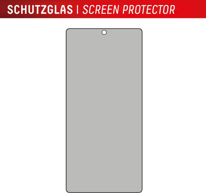 Produktbild Displex Privacy Glass, Privacy Full Cover Panzerglas (1 Stück, Samsung Galaxy S25 Ultra)