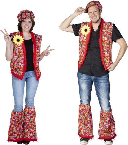 Produktbild MICA Festival Faschingsset - Hippie - für Erwachsene - 3-teilig