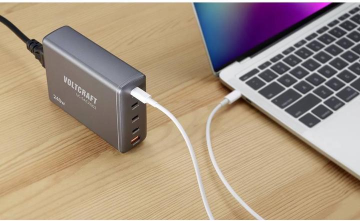 Actual product image Voltcraft UC-5ACX002 USB charging station 240 W indoor area Output current (max.) 5 A (240 W)
