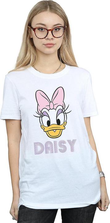 Produktbild Disney Daisy Duck Gesicht Baumwolle Boyfriend TShirt (S)