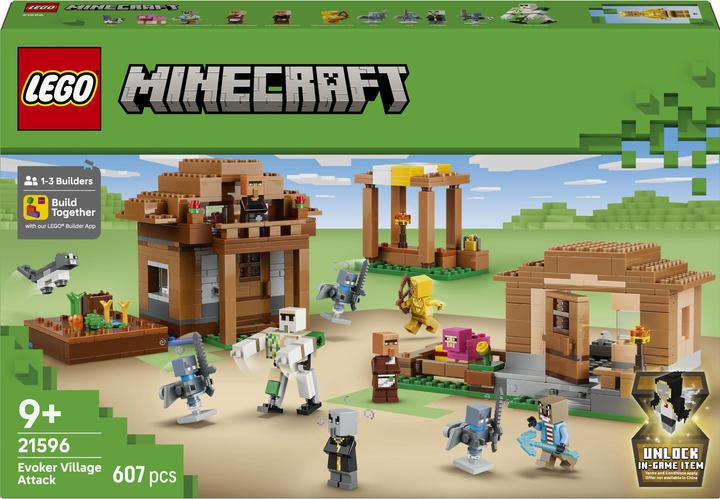 LEGO Angriff des Magiers auf das Dorf (21596, LEGO Minecraft)
