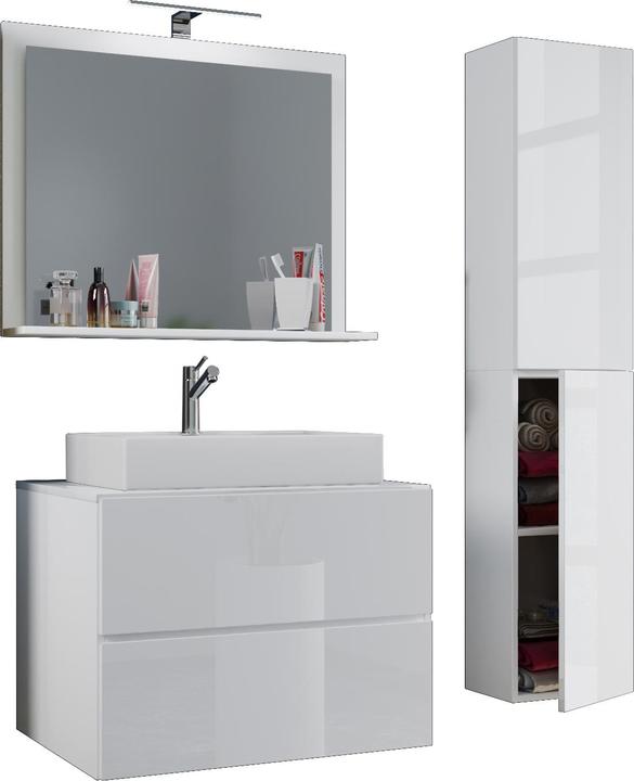 Image du produit VCM Meuble 4 vasques Lendas Tiroir