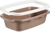 Actual product image Mascow plastic sandbox 58x38cm beige