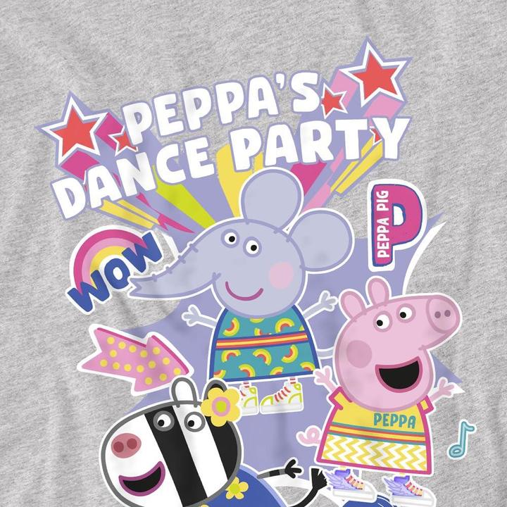 Actual product image Peppa Pig Childrens/Kids Dance Party T-Shirt (128)