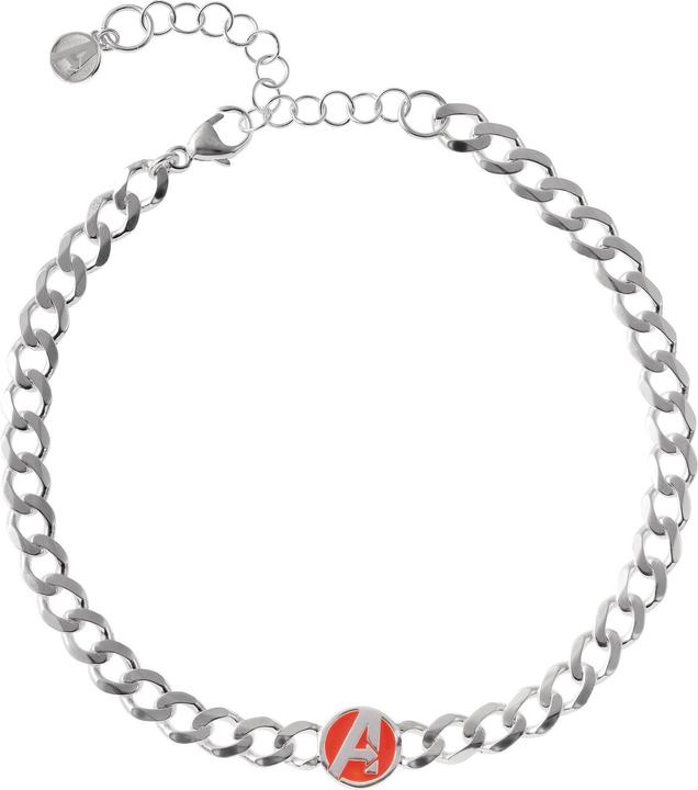Disney Avengers Marvel Silver Bracelet BS00081RL-7.CS