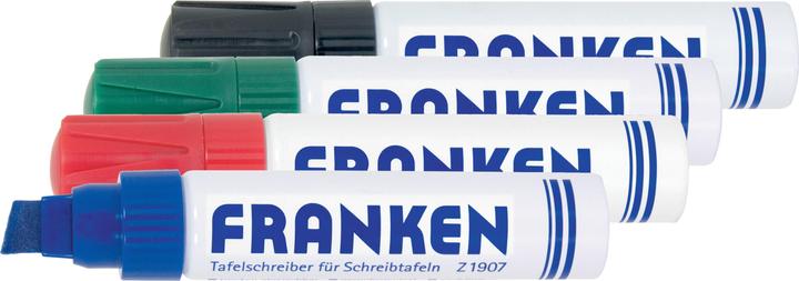 Franken Jumbo-Marker nachfüllbar (farbsortiert, 12 mm, 4 x)