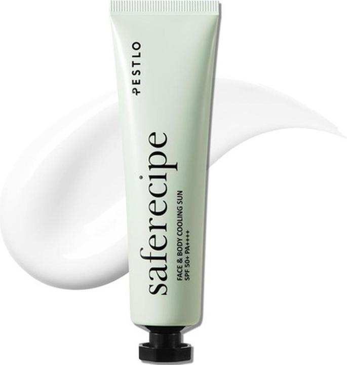 Actual product image Pestlo Face & Body Cooling Sunscreen (Sun cream face, SPF 50, 50 ml)