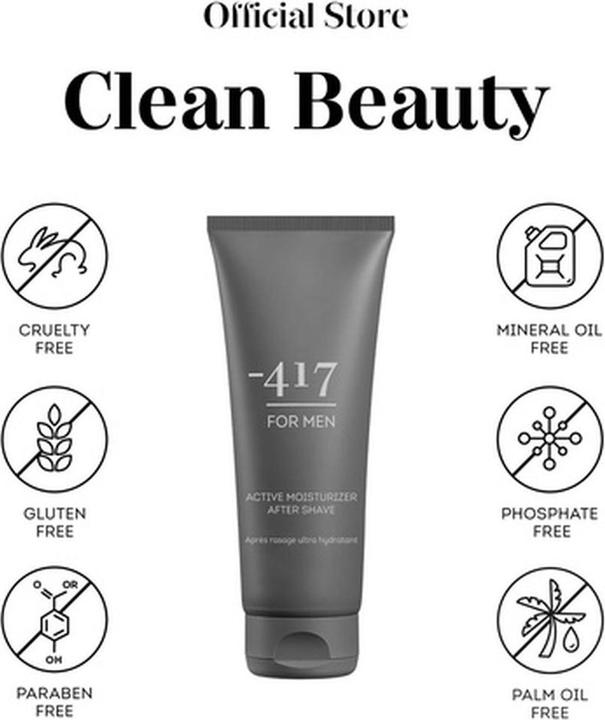 Actual product image Konjac Sponge Minus 417 For Men Active Moisturiser After Shave 100ml (Aftershave balm, 100 ml)