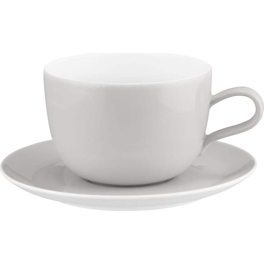 Seltmann, Tasse, Liberty Pure Colors Milchkaffeetasse mit Untertasse (380 ml, 1 x)