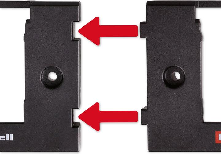 Actual product image Einhell PXC Battery Wall Mount