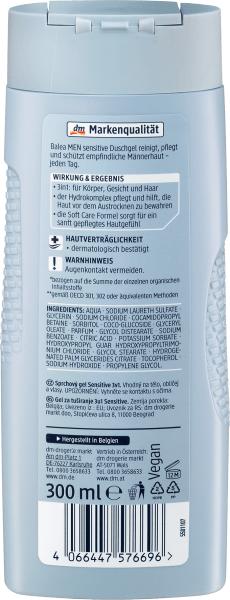 Produktbild dm Balea MEN Duschgel Sensitive