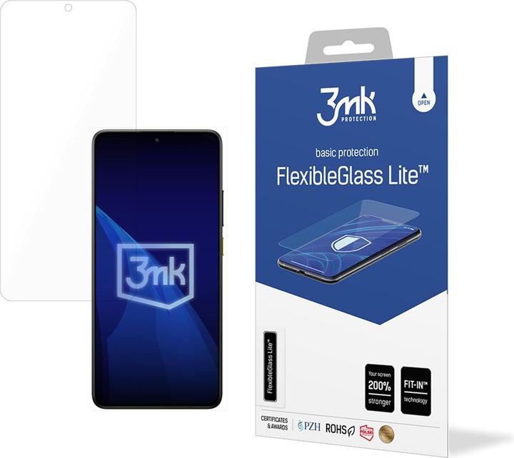 Actual product image 3MK Hybrid glass FlexibleGlass Liteâ¢ for Xiaomi Poco X7 Pro (Xiaomi Poco X7 Pro)