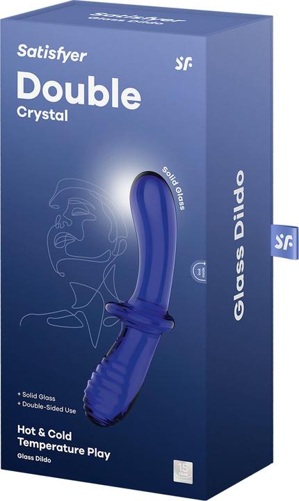 Immagine prodotto Satisfyer Dildo Doppio In Cristallo Blu