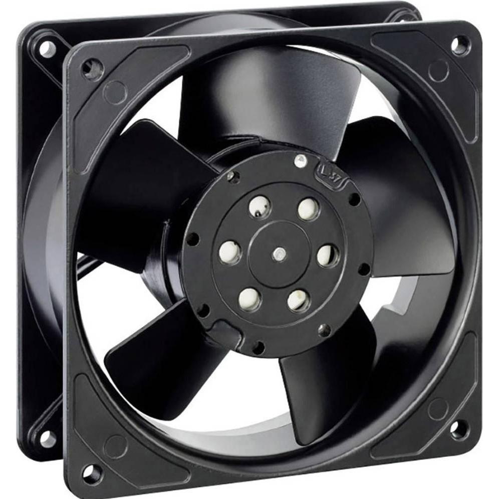 Papst EBM 4606Z Ventilatore assiale 115 V/AC 152 m³/h (L x P x A) 119 x 119 x 38 mm (119 mm, 1 x), Ventola PC, Nero