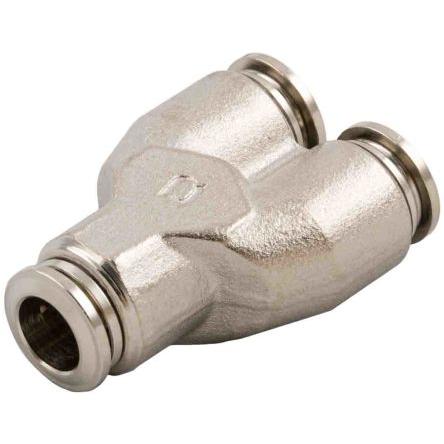 Rs Pro, Rohrverbindungstechnik, Steckfitting, Rohr-zu-Rohr, Messing vernick (Rohrverschraubung)